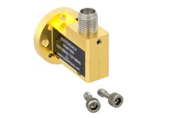 Zero Biased V Band Waveguide Detector, WR-15, Negative Video Out, 50 GHz to 75 GHz, UG-385/U Round Cover Flange - Cost-Effective Alternative