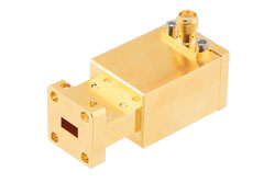 WR-28 Waveguide Power Detector, Ka Band, 26.5 GHz to 40 GHz, Positive Output Voltage Polarity, UG-599/U Flange - Cost-Effective Alternative