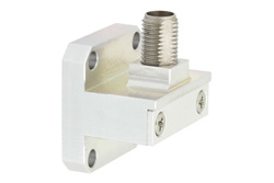 WR-42 Square Type Flange to 2.92mm Female Waveguide to Coax Adapter Operating from 18 GHz to 26.5 GHz - Cost-Effective Alternative