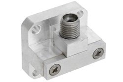WR-34 Square Cover Flange to 2.92mm Female Waveguide to Coax Adapter Operating from 22 GHz to 33 GHz - Cost-Effective Alternative