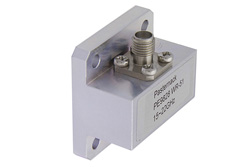 WR-51 Square Type Flange to SMA Female Waveguide to Coax Adapter Operating from 15 GHz to 22 GHz - Cost-Effective Alternative