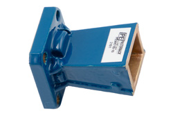 WR-34 Waveguide Standard Gain Horn Antenna Operating from 22 GHz to 33 GHz with a Nominal 10 dBi Gain with UG-1530/U Square Cover Flange - Cost-Effective Alternative