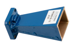 WR-34 Waveguide Standard Gain Horn Antenna Operating from 22 GHz to 33 GHz with a Nominal 15 dBi Gain with UG-1530/U Square Cover Flange - Cost-Effective Alternative