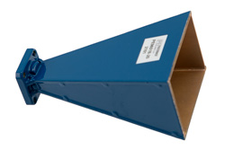 WR-34 Waveguide Standard Gain Horn Antenna Operating From 22 GHz to 33 GHz With a Nominal 20 dBi Gain With UG-1530/U Square Cover Flange - Cost-Effective Alternative