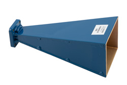 WR-42 Waveguide Standard Gain Horn Antenna Operating From 18 GHz to 26.5 GHz With a Nominal 20 dBi Gain With UG-597/U Square Cover Flange - Cost-Effective Alternative