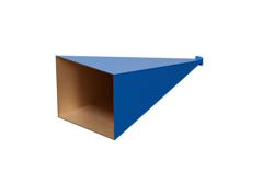 WR-42 Waveguide Standard Gain Horn Antenna Operating From 18 GHz to 26.5 GHz With a Nominal 30 dBi Gain With UG-597/U Square Cover Flange - Cost-Effective Alternative