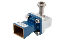 WR-62 Standard Gain Horn Antenna Operating From 12.4 GHz to 18 GHz, 10 dBi Nominal Gain, Type N Female Input Connector, ProLine - Cost-Effective Alternative