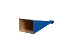 PE9854B-SF-25.jpg WR-62 Waveguide Standard Gain Horn Antenna Operating from 12.4 GHz to 18 GHz with a Nominal 25 dB Gain SMA Female Input - Cost-Effective Alternative