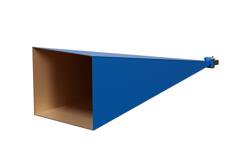 PE9854B-SF-30.jpg WR-62 Waveguide Standard Gain Horn Antenna Operating from 12.4 GHz to 18 GHz with a Nominal 30 dB Gain SMA Female Input - Cost-Effective Alternative