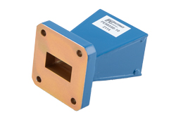 WR-75 Waveguide Standard Gain Horn Antenna, 10 GHz to 15 GHz Frequency Range, 10 dBi Gain, Flange - Cost-Effective Alternative
