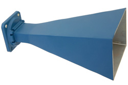 WR-90 Waveguide Standard Gain Horn Antenna Operating From 8.2 GHz to 12.4 GHz With a Nominal 15 dBi Gain With UG-135/U Square Cover Flange - Cost-Effective Alternative