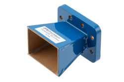 WR-90 Waveguide Standard Gain Horn Antenna Operating From 8.2 GHz to 12.4 GHz With a Nominal 10 dBi Gain With CPRG Flange - Cost-Effective Alternative