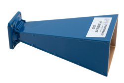 WR-90 Waveguide Standard Gain Horn Antenna, 8.2 GHz to 12.4 GHz Frequency Range, 15 dBi Gain, UG-135/U Flange - Cost-Effective Alternative
