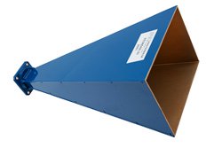 WR-90 Waveguide Standard Gain Horn Antenna, 8.2 GHz to 12.4 GHz Frequency Range, 20 dBi Gain, UG-135/U Flange - Cost-Effective Alternative