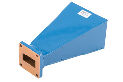 PE9857B-15.jpg WR-102 Waveguide Standard Gain Horn Antenna, 7 GHz to 11 GHz Frequency Range, 15 dBi Gain, Flange - Cost-Effective Alternative
