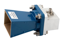 PE9857B-SF-10.jpg WR-102 Waveguide Standard Gain Horn Antenna Operating from 7 GHz to 11 GHz with a Nominal 10 dB Gain SMA Female Input - Cost-Effective Alternative
