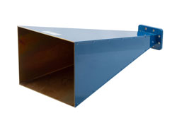 WR-137 Waveguide Standard Gain Horn Antenna Operating From 5.85 GHz to 8.2 GHz With a Nominal 20 dBi Gain With CPRG Flange - Cost-Effective Alternative