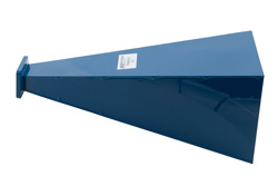WR-137 Standard Waveguide Horn With CMR-137F Flange and 20 dB Typical Gain Operating From 5.85 GHz to 8.2 GHz Frequency Range - Cost-Effective Alternative
