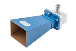 PE9860B-NF-10.jpg WR-159 Standard Gain Horn Antenna Operating From 4.9 GHz to 7.05 GHz, 10 dBi Nominal Gain, Type N Female Input Connector, ProLine - Cost-Effective Alternative