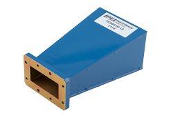 PE9861B-10.jpg WR-187 Waveguide Standard Gain Horn Antenna, 3.95 GHz to 5.85 GHz Frequency Range, 10 dBi Gain, Flange - Cost-Effective Alternative