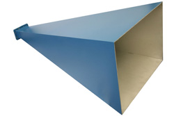 PE9862-20.jpg WR-229 Standard Gain Horn Antenna Operating From 3.3 GHz to 4.9 GHz With a Nominal 20 dB Gain With CMR-229 Flange - Cost-Effective Alternative