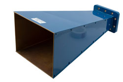 PE9862B-15-CPRG.jpg WR-229 Waveguide Standard Gain Horn Antenna Operating From 3.3 GHz to 4.9 GHz With a Nominal 15 dB Gain With CPRG Flange - Cost-Effective Alternative