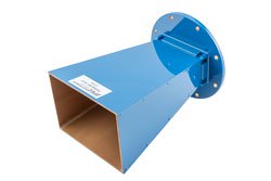 WR-284 Standard Gain Horn Antenna Operating From 2.6 GHz to 3.95 GHz, 10 dBi Nominal Gain, UG-584/U Round Flange, ProLine - Cost-Effective Alternative