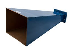 WR-284 Waveguide Standard Gain Horn Antenna Operating From 2.6 GHz to 3.95 GHz With a Nominal 15 dBi Gain With CPRG Flange - Cost-Effective Alternative