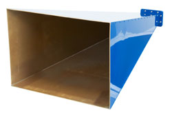 WR-284 Waveguide Standard Gain Horn Antenna Operating From 2.6 GHz to 3.95 GHz With a Nominal 20 dBi Gain With CPRG Flange - Cost-Effective Alternative