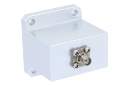 PE9871.jpg WR-102 Square Type Flange to End Launch SMA Female Waveguide to Coax Adapter Operating From 7 GHz to 11 GHz - Cost-Effective Alternative