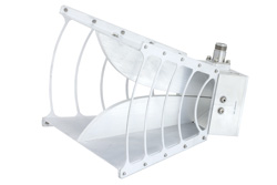 Broadband Gain Horn Antenna Operating From 1 GHz to 18 GHz With a Nominal 11 dB Gain With N Female Input Connector - Cost-Effective Alternative