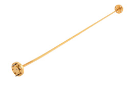 WR-5 Straight Waveguide Section 12 Inch Length, UG-387/U-Mod Round Cover Flange from 140 GHz to 220 GHz - Cost-Effective Alternative