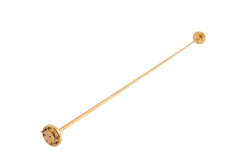 WR-6 Straight Waveguide Section 12 Inch Length, UG-387/U-Mod Round Cover Flange from 110 GHz to 170 GHz - Cost-Effective Alternative
