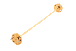 WR-8 Straight Waveguide Section 6 Inch Length, UG-387/U-Mod Round Cover Flange from 90 GHz to 140 GHz - Cost-Effective Alternative