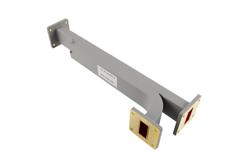 WR-112 Waveguide 40 dB Broadwall Coupler, UG-51/U Flange, 6.57 GHz to 9.99 GHz, Brass - Cost-Effective Alternative
