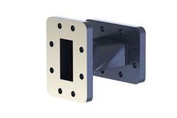 WR-137 90 Degree Right-Hand  Waveguide Twist With a FDP70 Flange Operating From 5.38 GHz to 8.17 GHz - Cost-Effective Alternative