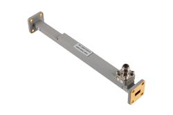 WR-28 Waveguide 30 dB Broadwall Coupler, UG-599/U Flange, 2.4mm Female Coupling Port, 26.5 GHz to 40 GHz, Brass - Cost-Effective Alternative