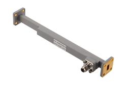 WR-28 Waveguide 40 dB Broadwall Coupler, UG-599/U Flange, 2.4mm Female Coupling Port, 26.5 GHz to 40 GHz, Brass - Cost-Effective Alternative