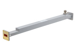 WR-90 Waveguide 10 dB Broadwall Coupler, UG Cover Flange, N-Type Female Coupled Port, 8.2 GHz to 12.5 GHz, Copper - Cost-Effective Alternative