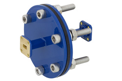 WR-28 Waveguide Bulkhead Adapter UG-599/U Square Cover Flange, 26.5 GHz to 40 GHz - Cost-Effective Alternative