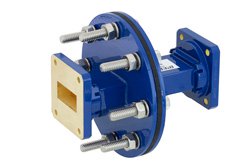 WR-112 Waveguide Bulkhead Adapter UG-51/U Square Cover Flange, 7.05 GHz to 10 GHz - Cost-Effective Alternative