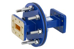 WR-112 Waveguide Bulkhead Adapter CPR-112G Flange, 7.05 GHz to 10 GHz - Cost-Effective Alternative
