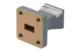 WR-28 Waveguide Antenna, 26.5 GHz to 40 GHz Frequency Range, 10 dBi Gain, UG-599/U Flange - Cost-Effective Alternative