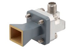 WR-28 Standard Gain Horn with 10 dBi gain, 2.92mm Female connector - Cost-Effective Alternative