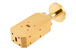 WR-28 Waveguide Dual Polarized Horn Antenna, 24 GHz to 42 GHz Frequency Range, 10 dBi Nominal Gain, UG-599/U Flange - Cost-Effective Alternative