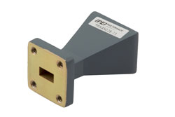 WR-28 Waveguide Antenna, 26.5 GHz to 40 GHz Frequency Range, 15 dBi Gain, UG-599/U Flange - Cost-Effective Alternative