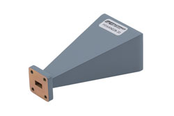 WR-28 Waveguide Antenna, 26.5 GHz to 40 GHz Frequency Range, 20 dBi Gain, UG-599/U Flange - Cost-Effective Alternative