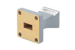 WR-34 Standard Gain Horn Antenna Operating From 22 GHz to 33 GHz, 10 dBi Nominal Gain, UG-1530/U Flange - Cost-Effective Alternative