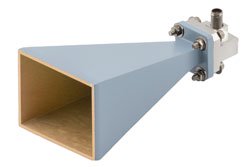 WR-34 Standard Gain Horn with 20 dBi gain, 2.92mm Female connector - Cost-Effective Alternative
