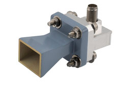 WR-42 Standard Gain Horn with 10 dBi gain, 2.92mm Female connector - Cost-Effective Alternative